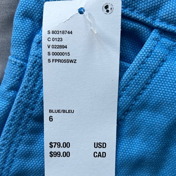 Dickies Women's High Rise Blue Pants - Picture 5 of 10